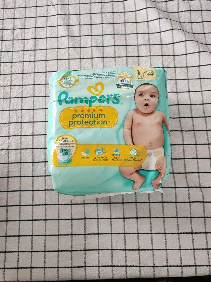 Couches Pampers premium protection taille 1 - photo numéro 1