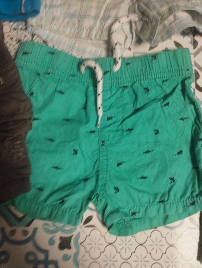 Lot de 6 shorts 6 mois garçon tbe - photo numéro 3