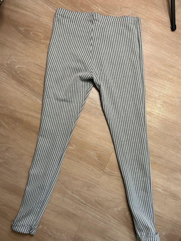 Pantalon legging pied de poule - photo numéro 3