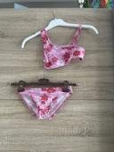 Maillot de bain 2 pièces fille 8 ans