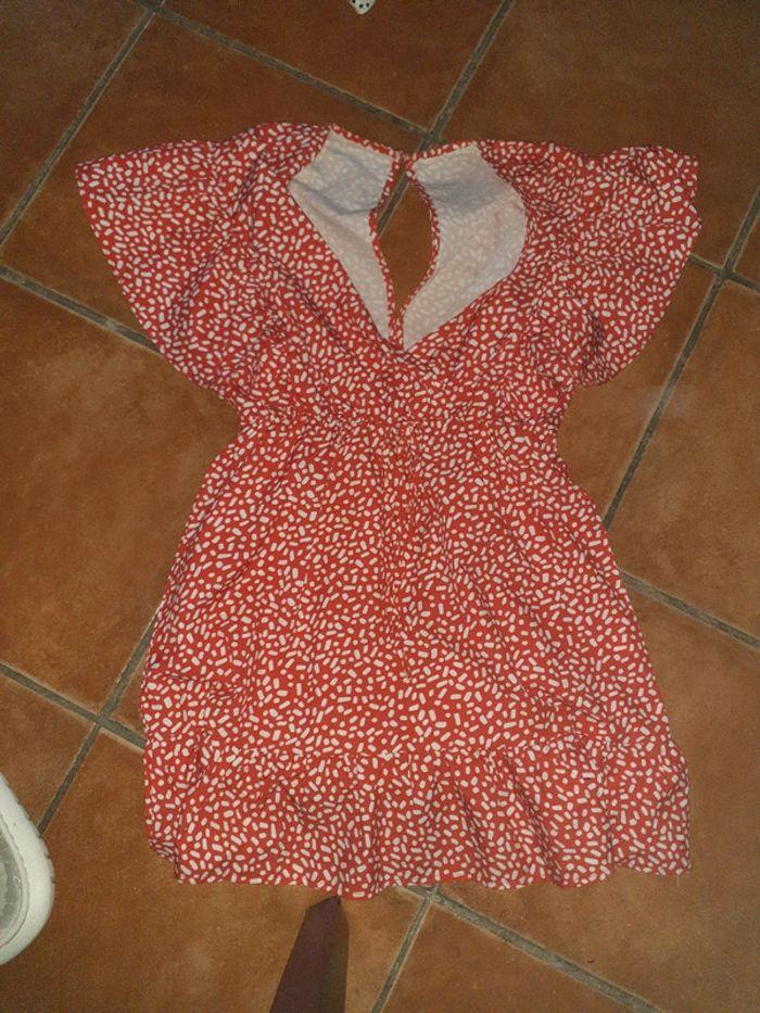 Robe rouge blanche S - photo numéro 2