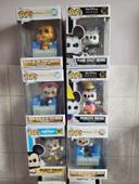 Lot 6 funko pop Mickey Mouse et Minnie Mouse Disney