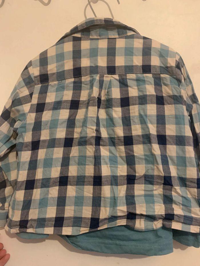 Chemise avec sous pull - photo numéro 4