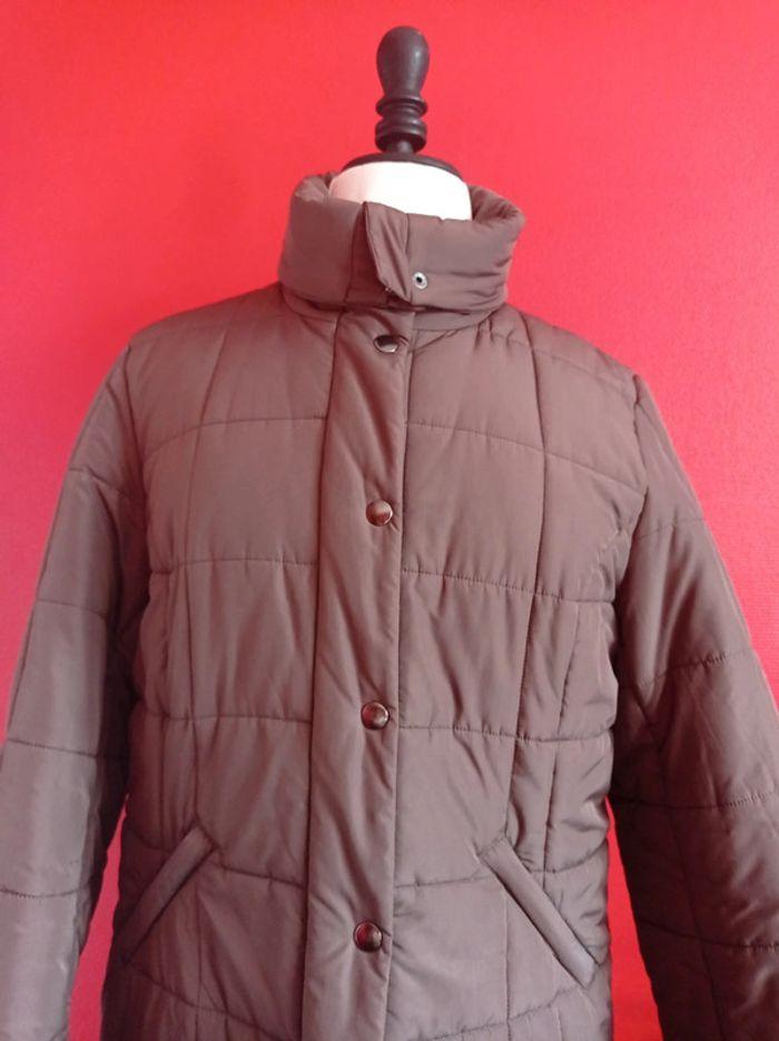 Manteau femme taille 46 marron - photo numéro 3