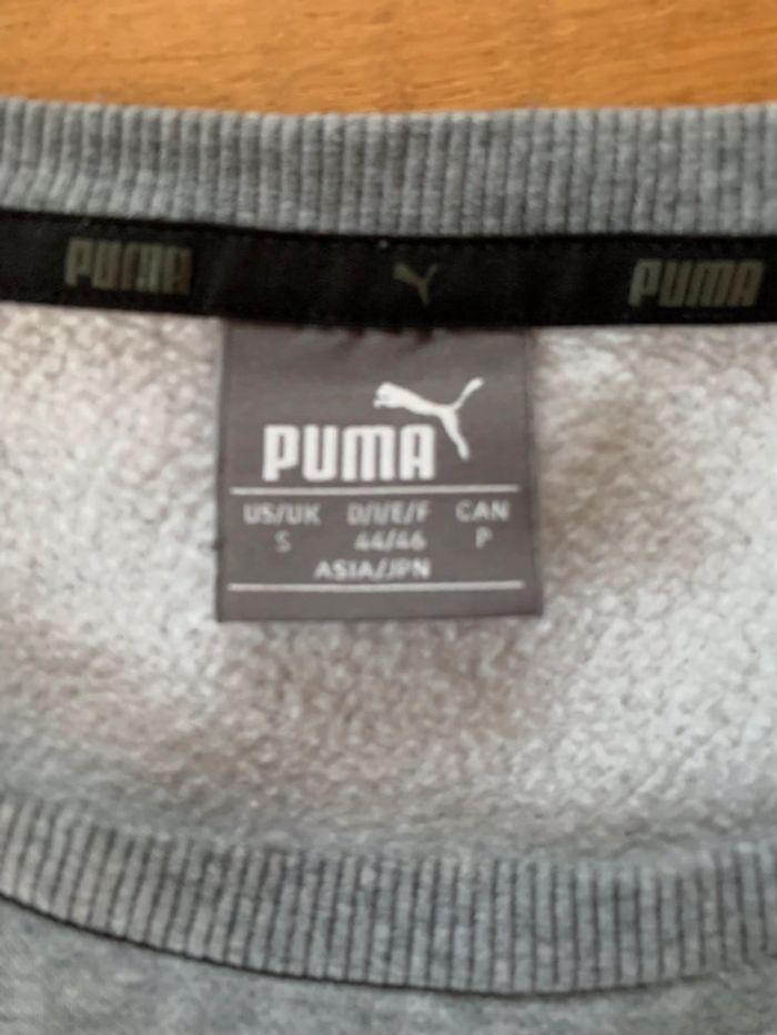 Sweat gris PUMA taille S très bon état - photo numéro 3