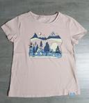 Tee shirt rose Quechua 5-6 ans excellent état