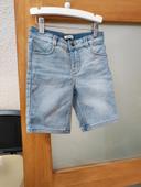 Short en jeans