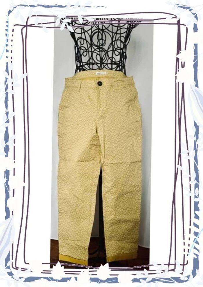 Pantalon jaune à motifs Cache Cache - photo numéro 1