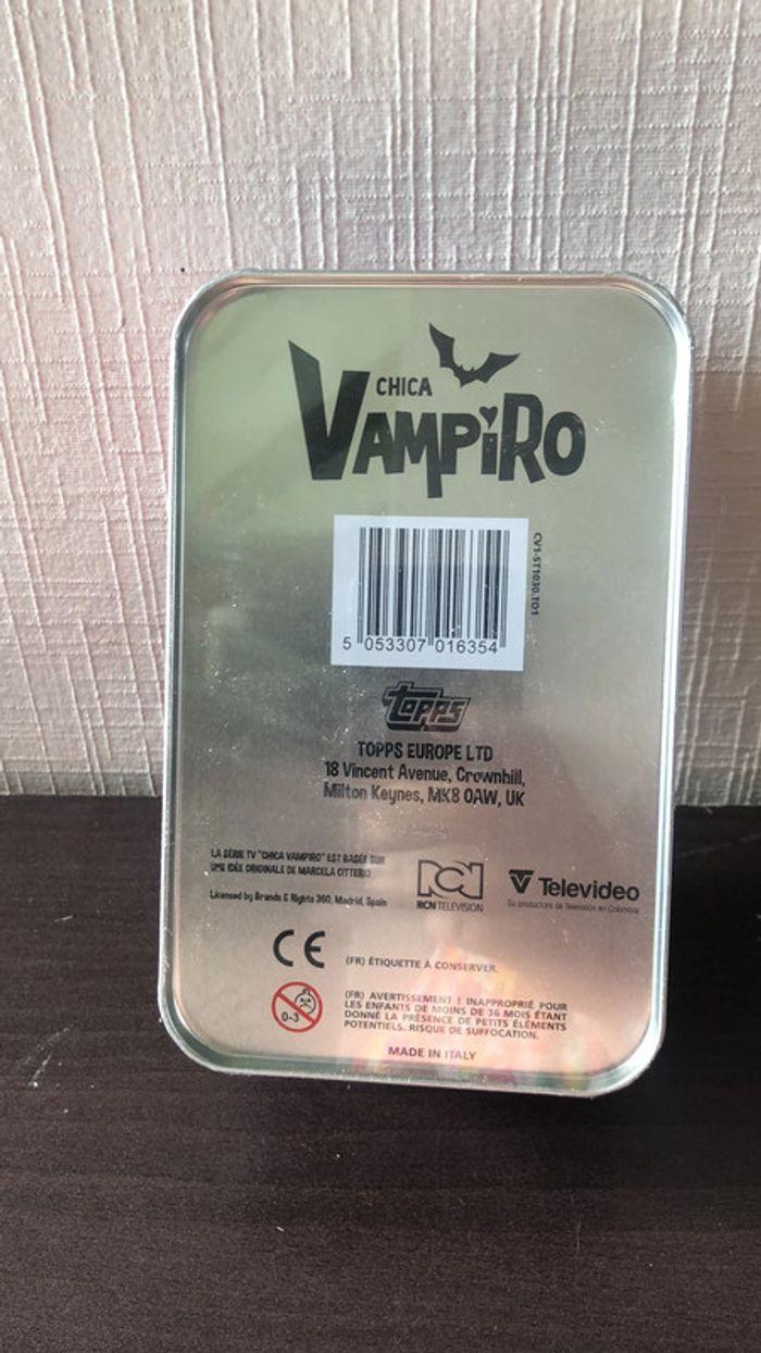 Tin Box Collector cartes TOPPS boîte metal chica vampiro PSTIMP4090 - photo numéro 3