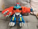 Jeu robot transformers Playskool Optimus dragon sonore