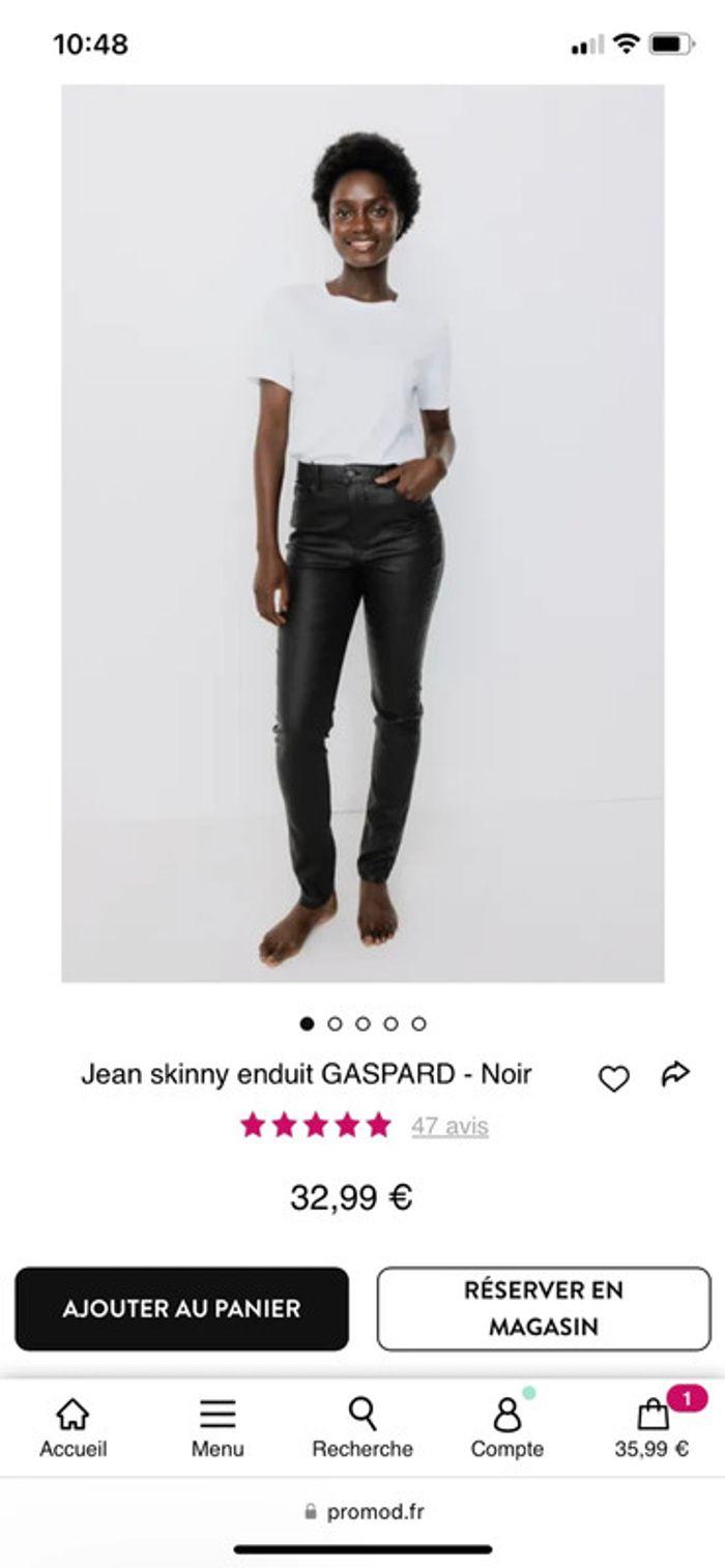 Jean skinny Gaspard promod - photo numéro 4