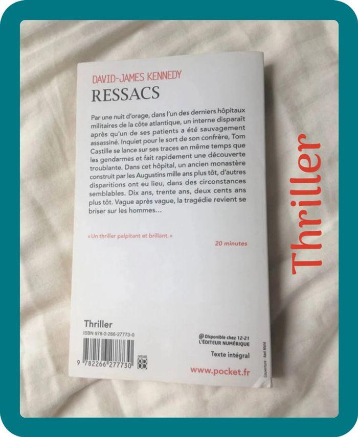 Livre Ressacs de David-James Kennedy - photo numéro 2