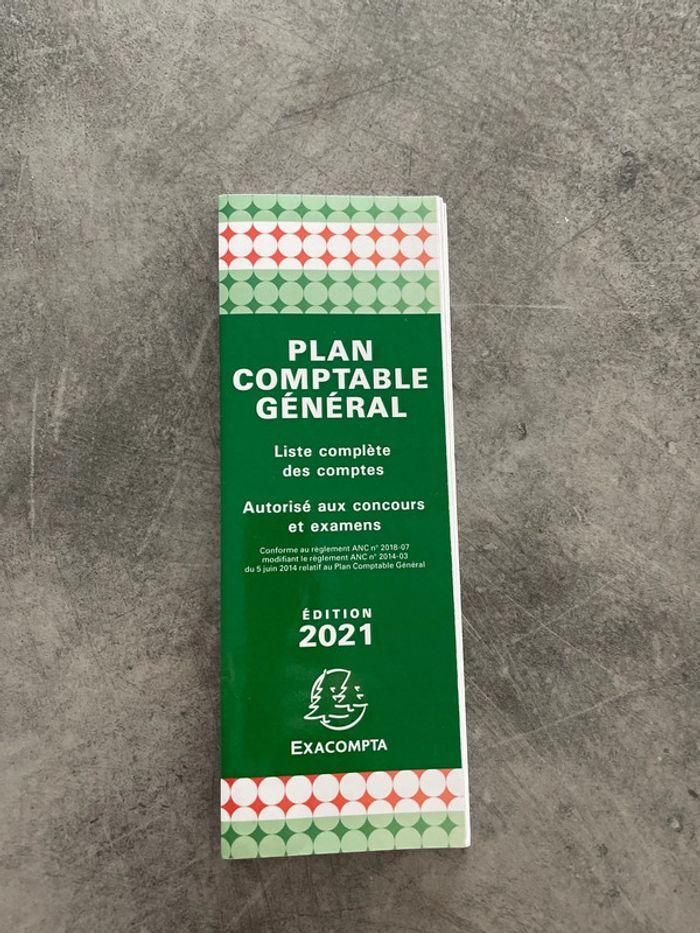 Plan comptable général - photo numéro 1