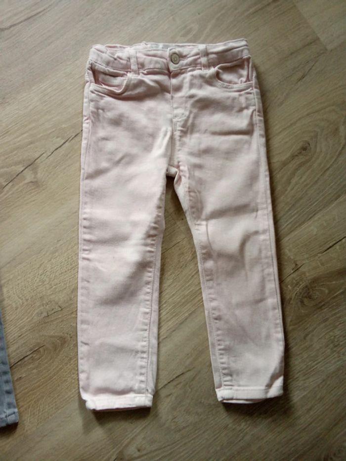 Lot 2 jeans fille 3 ans - photo numéro 3