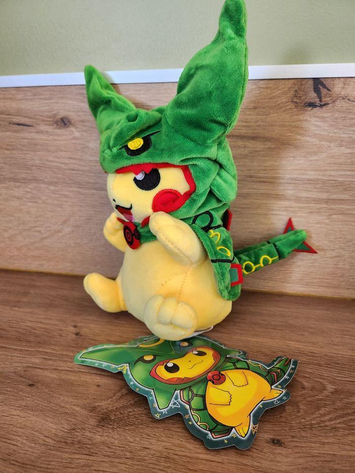 Peluche pokémon pikachu rayquaza - photo numéro 2