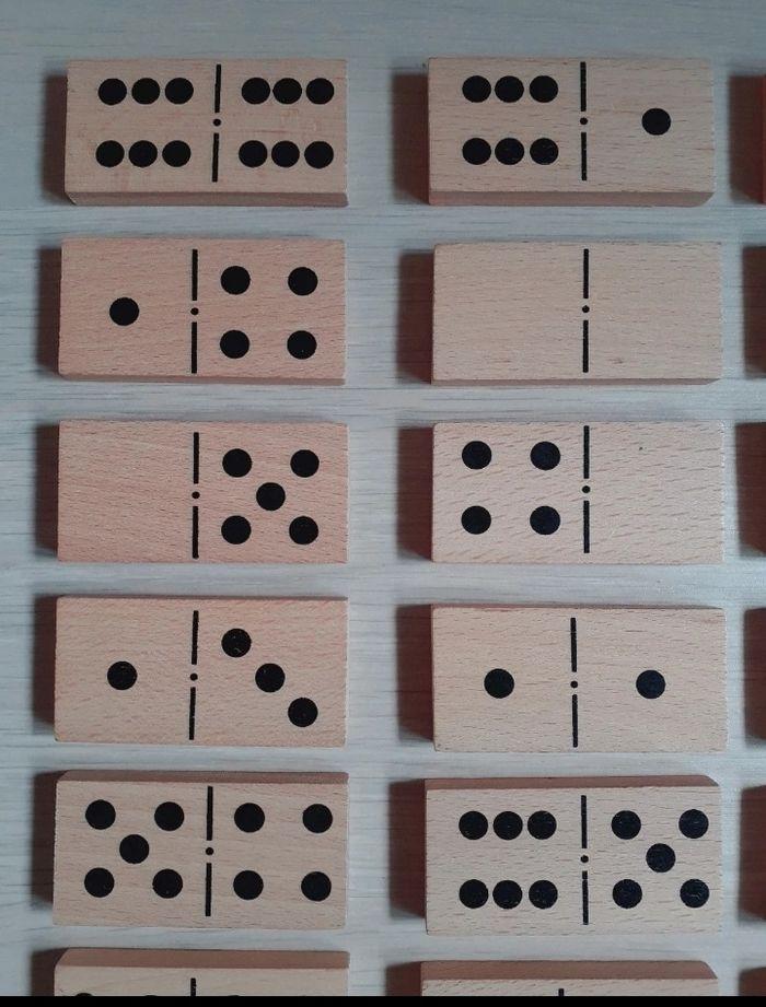 Jeux de Domino en bois - photo numéro 4