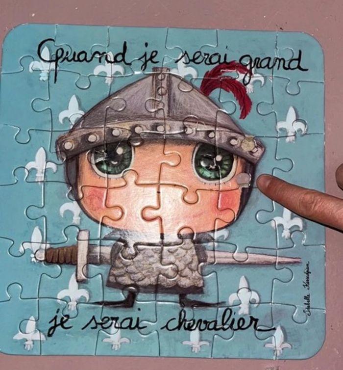 Puzzle chevalier 3 ans et + - photo numéro 4