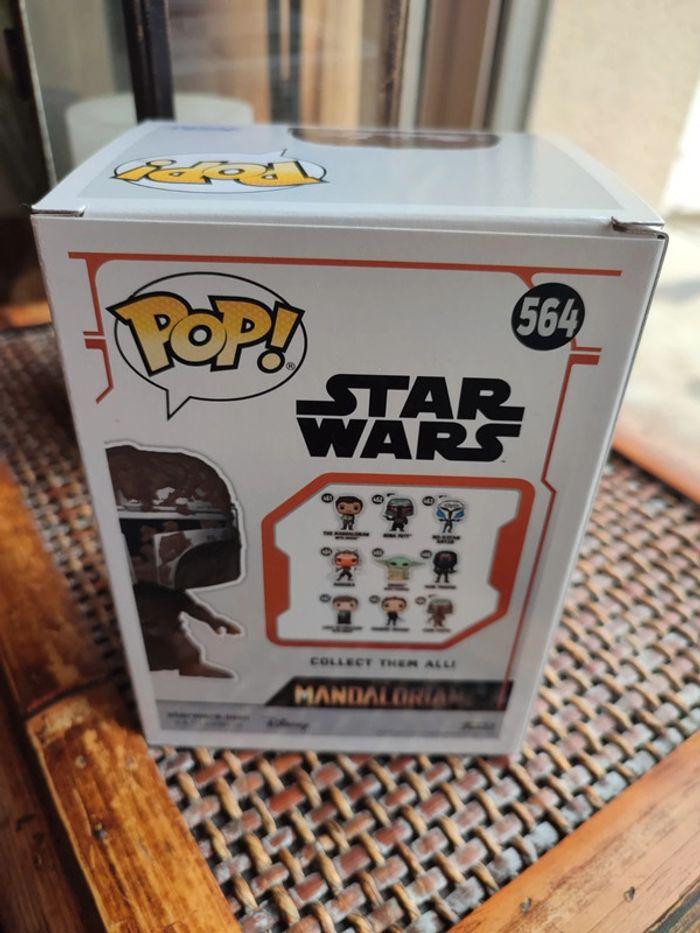 Star wars the mandalorian mudhorn battle 564 funko pop gamestop exclusive bobble head - photo numéro 5