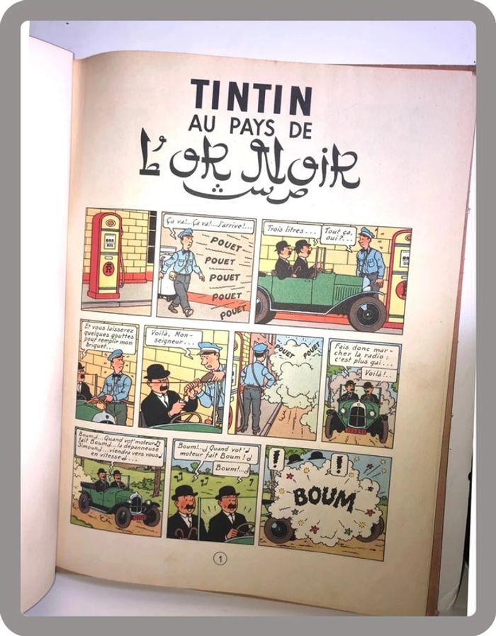 Bande dessinée Tintin au pays de l’or noir - photo numéro 13