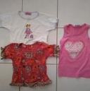 Lot t-shirts 5 ans 108 cm (d) 🌺 déstockage