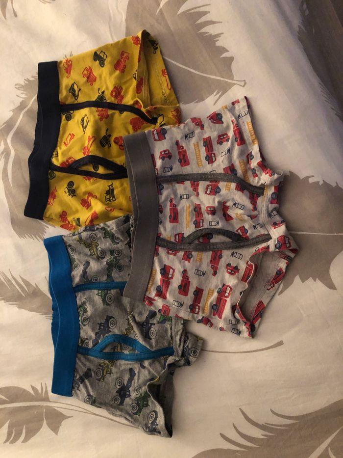 Lot de 3 boxers 3 ans