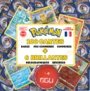 100 cartes Pokémon + 6 brillantes