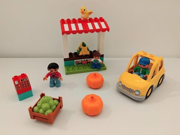 🚗 DUPLO Étal du Marché de la Ferme avec Voiture - photo numéro 1