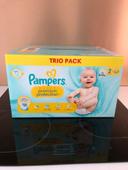 Pampers trio pack taille 2