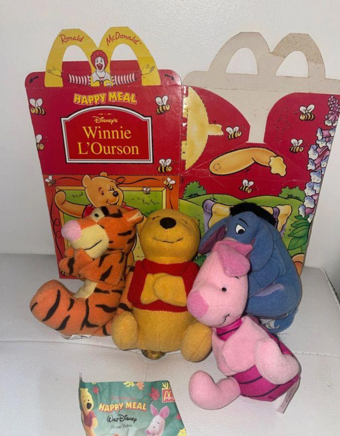 Lot jouets Disney Winnie l’ourson McDonald’s happy meal - photo numéro 1