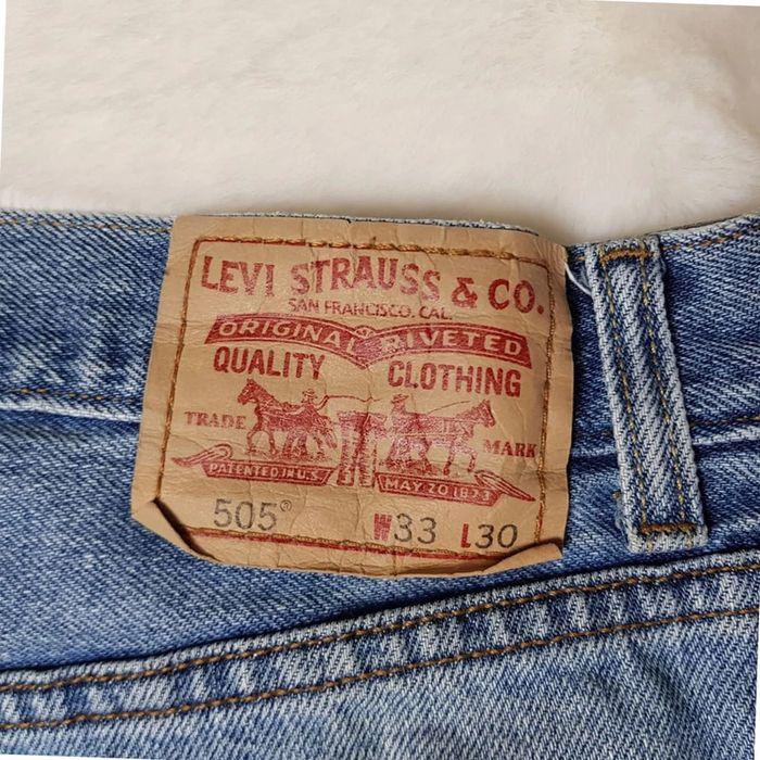 Jean Levi's 505 W33 L30 Bleu - photo numéro 11