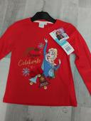 Tee-shirt manches longues Reine des neiges, Disney, 6 ans