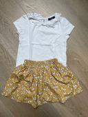 Ensemble jupe + t-shirt 3/4 ans