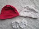 Lot de 2 bonnets + gants