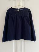 Blouse marine Verbaudet 4 ans