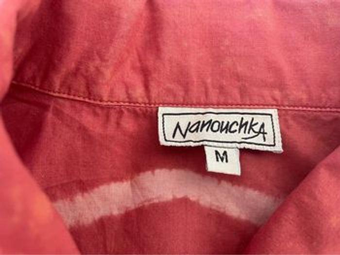 Chemise Nanouchka rouge/bordeaux - photo numéro 3