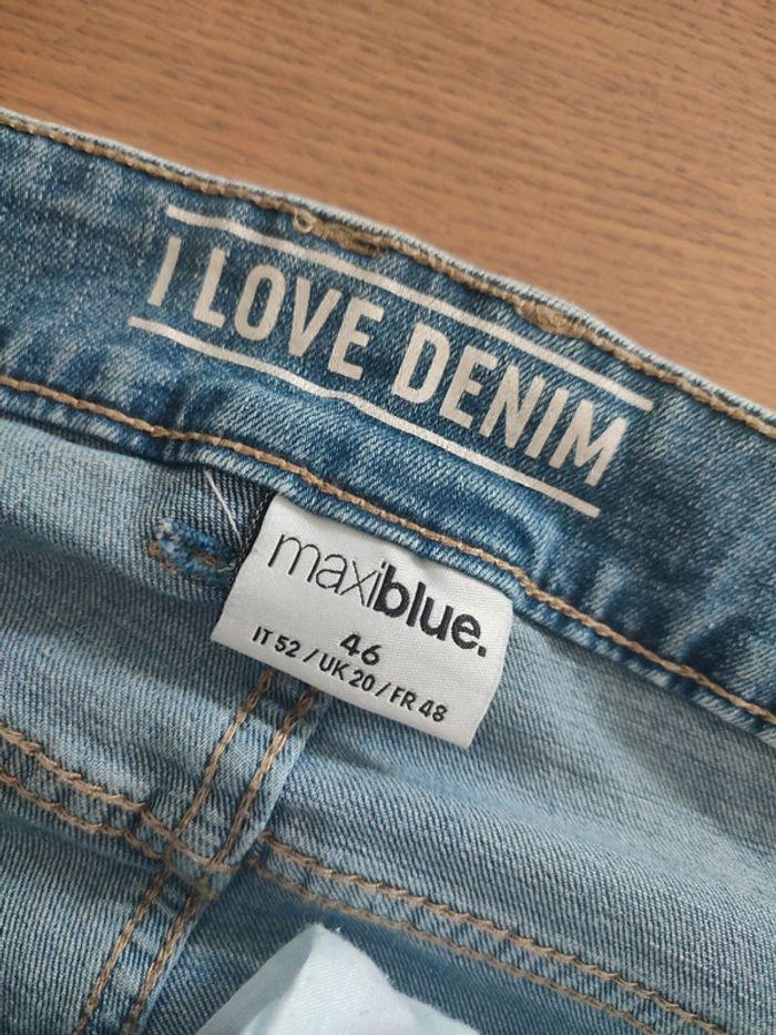 Jean bleu clair i love denim maxiblue 48 - photo numéro 8