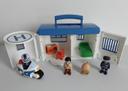 👮 Playmobil 123 Commissariat Police Transportable  9382 Complet