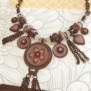 Collier fleurs