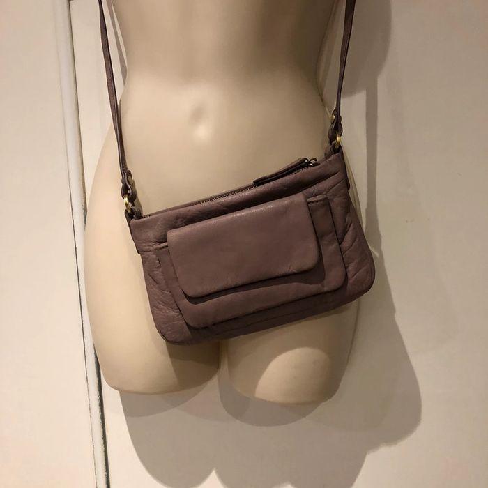 Delle Vega paris Petit sac à main cuir - photo numéro 8