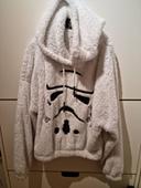 Pull stars wars blanc undiz taille Xs