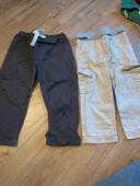 Lot 2 pantalons kiabi 18 mois