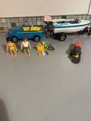 Playmobil surfeurs et véhicule