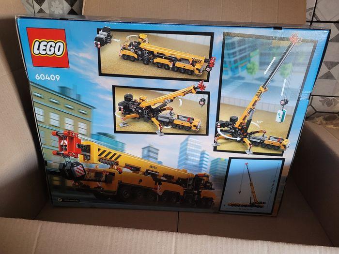 La grue de chantier mobile jaune lego city 60409 neuf scellé - photo numéro 2