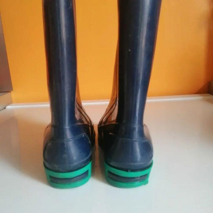 🌸Bottes de pluie enfants bicolore "Sarraizienne" Pointure 27 🌸 - photo numéro 2