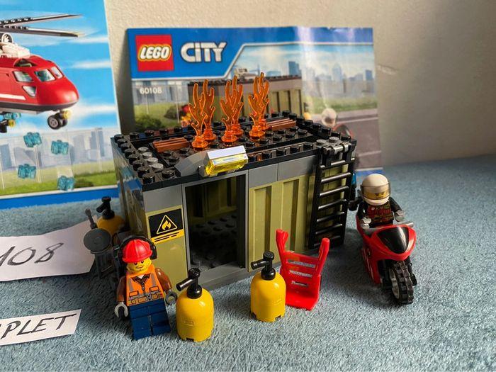 Lego city 60108 l’unité de secours des pompiers complet avec notices - photo numéro 8