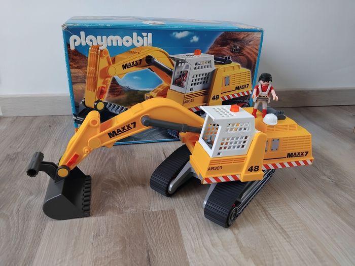 🏗 Playmobil Pelleteuse Engin de Chantier 4039 - photo numéro 1