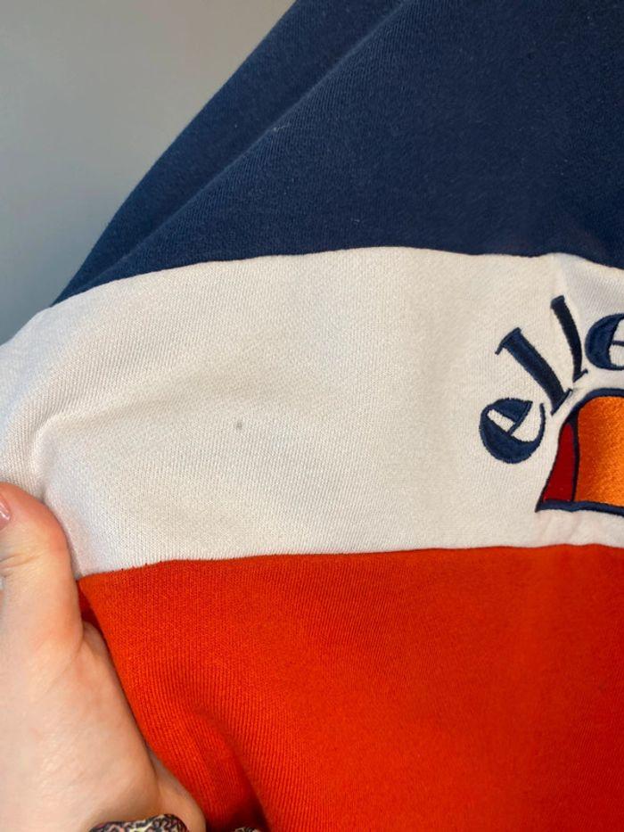 Sweat à capuche tricolore Ellesse taille S / 36 - photo numéro 8