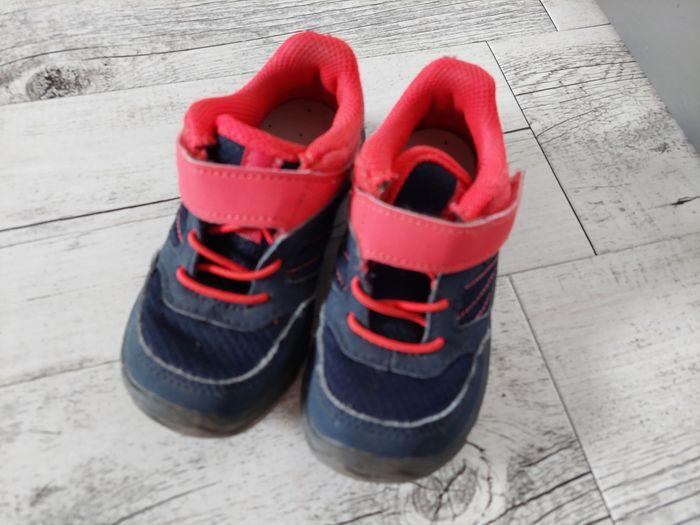 Chaussures de Randonnée Enfant pointure 25 - Quechua MH100 Bleu et Rose 🌈👟 - photo numéro 2