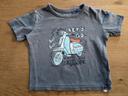 Tee shirt vintage gris Vertbaudet 24 mois