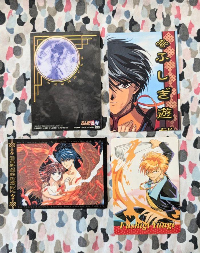 Fushigi Yuugi cartes vintage - photo numéro 1